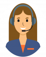 Female Customer Support Representative
